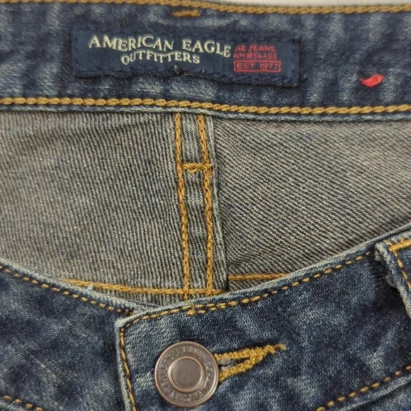 Y2K American Eagle Low Rise Flare Jeans - Picture 5 of 10